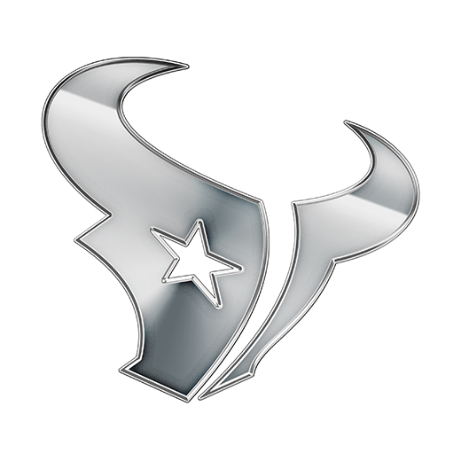 Houston Texans Silver Logo vinyl decal